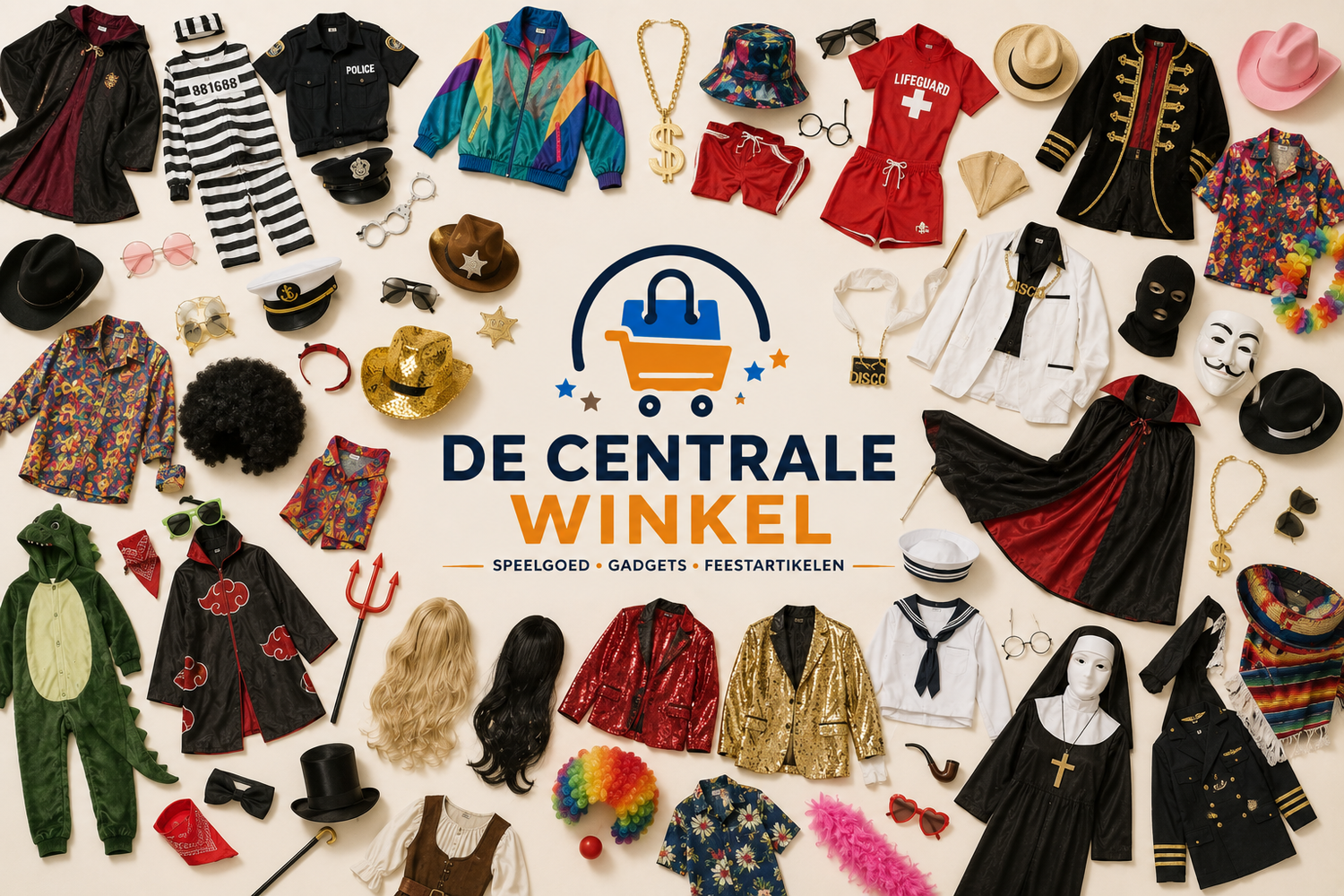 Feestkleding & Verkleedkleding Collectie – Carnaval, Halloween & Themafeesten | Dames & Heren Kostuums