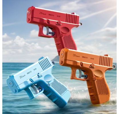 Prank Gun Waterpistool – Dubbelzijdige Grap Water Gun – Blauw