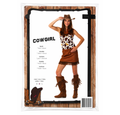 Cowgirl Verkleedset Dames – Western Outfit met Rok & Blouse